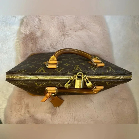 Louis Vuitton Alma PM Monogram Canvas Satchel Bag – Vintage 2001 France - Picture 7 of 15